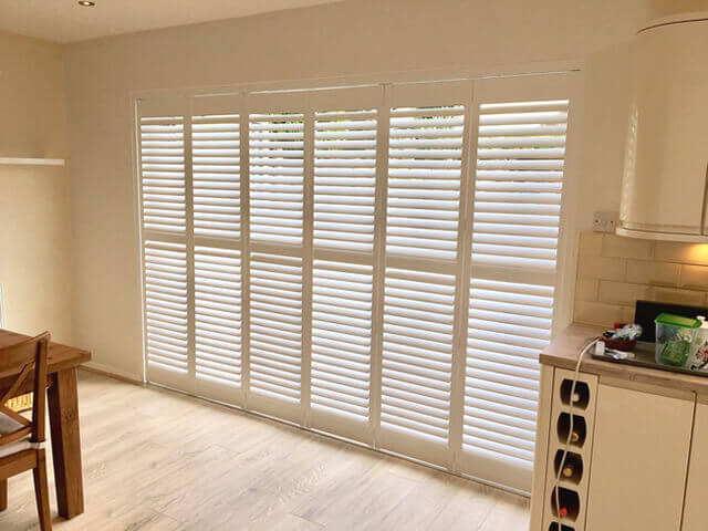 Bi-Fold Patio Door Shutters for Home in Morden, Surrey | ShuttersUp